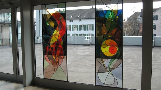 St. Andreas Catholic Church - stained glass windows