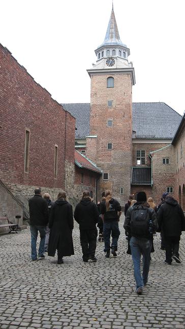 Akershus Fortress - courtyard