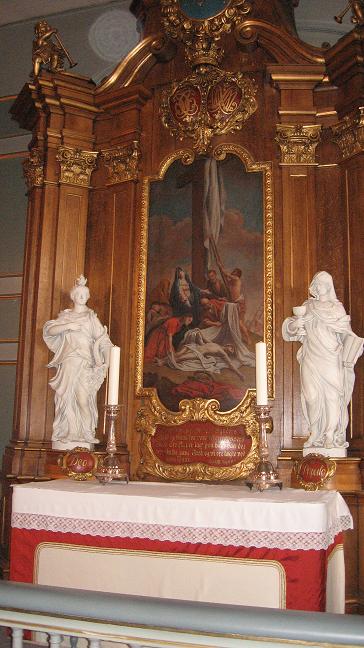 Akershus Fortress - altar of church