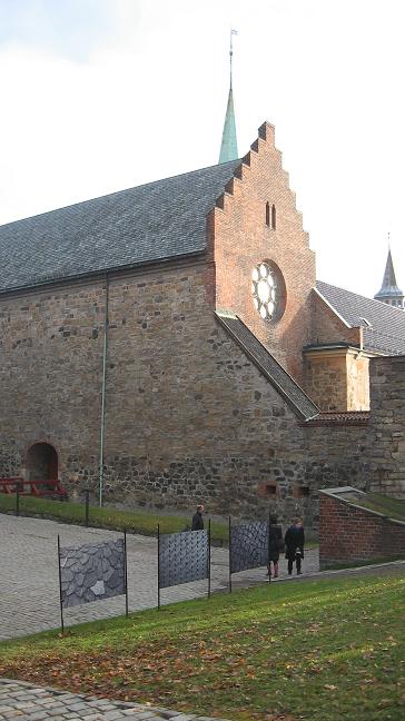 Exterior of Akershus Fortress
