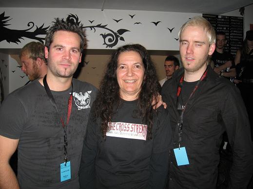 Cindy with Henrik and Marcus (Darkwater)