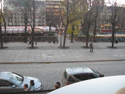 View of Karl Johan street