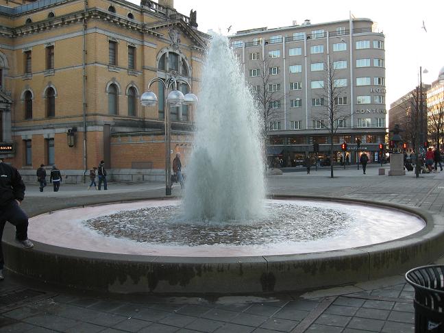 Fountain by Palace